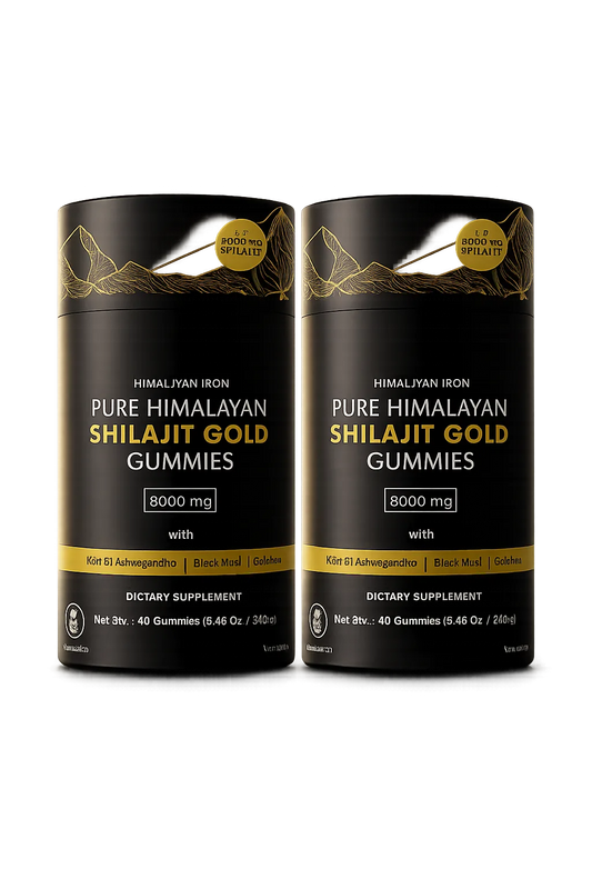 Pure Himalayan Shilajit Gold Gummies - 2 pack