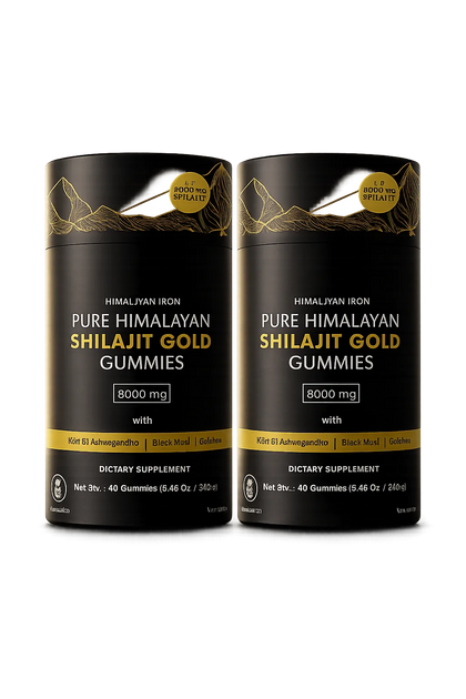 Pure Himalayan Shilajit Gold Gummies - 2 pack